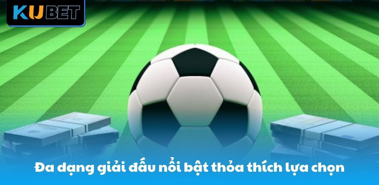 Đa dạng giải đấu nổi bật mà bet thủ thỏa thích lựa chọn